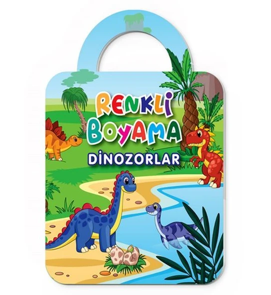 Renkli Boyama Dinozorlar ürün görseli