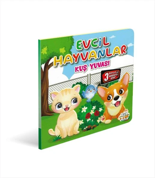 Evcil Hayvanlar Kuş Yuvası 3 Boyutlu ürün görseli