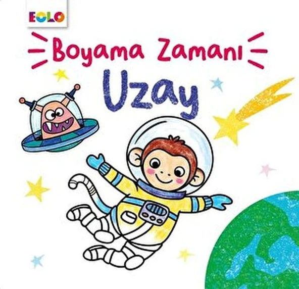 Boyama Zamanı - Uzay ürün görseli