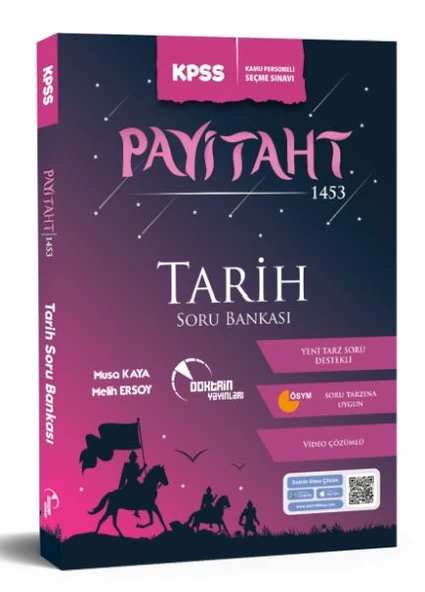 Doktrin Yayınları KPSS Payitaht 1453 Tarih Soru Bankası (Video Çözümlü) ürün görseli