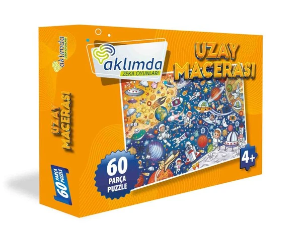 60 Parça Puzzle Uzay Macerası ürün görseli
