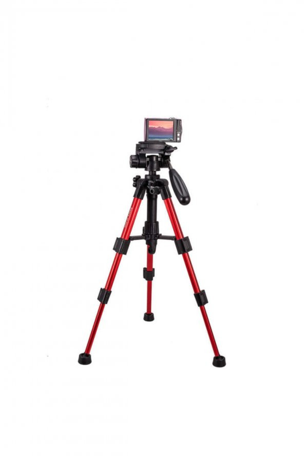Jmary KP-2203 Profosyonel Tripod Fotoğraf Video Kamera Cep Telefonu - 2
