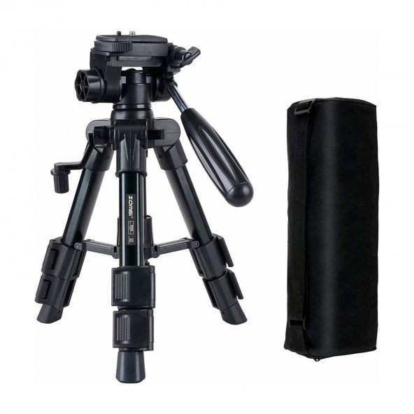 Jmary KP-2203 Profosyonel Tripod Fotoğraf Video Kamera Cep Telefonu - 9