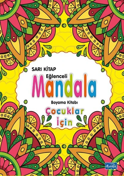 Çocuklar İçin Mandala Sarı - 1