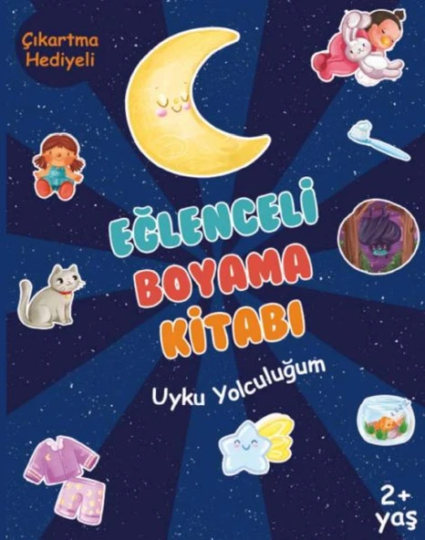 Eğlenceli Boyama Kitabı - Uyku Yolculuğum ürün görseli