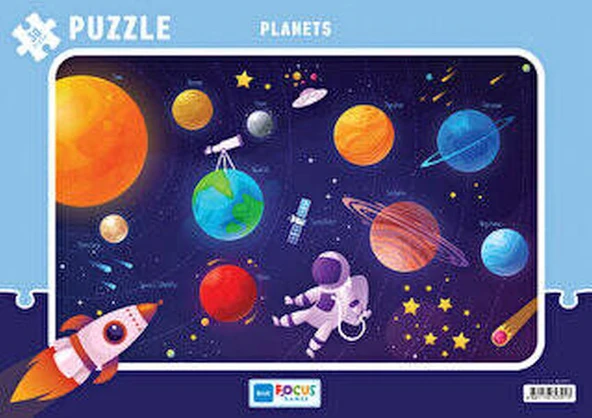 Blue Focus Planets (Gezegenler) - 30 Parça - 1