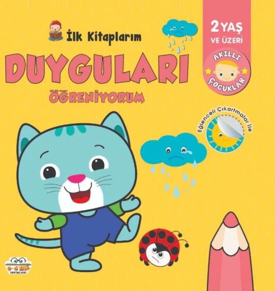 İlk Kitaplarım-Duyguları Öğreniyorum - 0-6 Yaş Yayınları ürün görseli