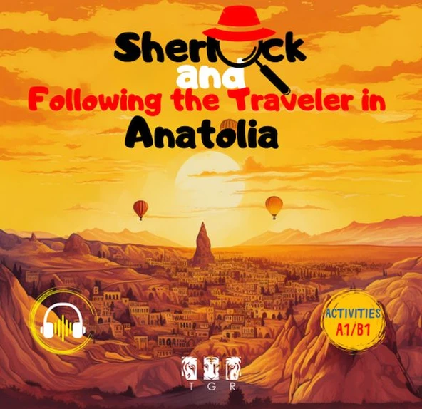 Sherlock and Following the Traveler in Anotolia (İngilizce) ürün görseli
