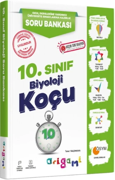 10. Sınıf Biyoloji Origami Soru Bankası Tammat Yayıncılık ürün görseli 1