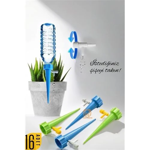 Modacar Çiçek Damlama Sulama Aparatı 16 Adet ürün görseli