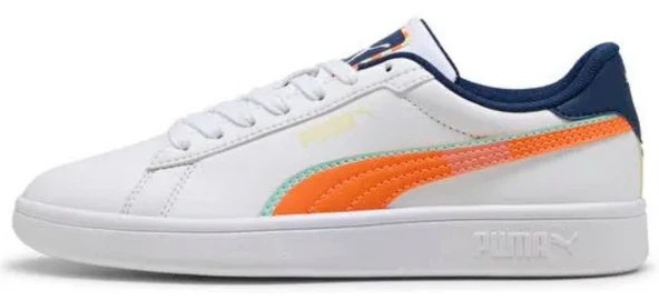 Puma Smash 3.0 Playdate Jr 402826 Unisex Spor Ayakkabı - Resim 8