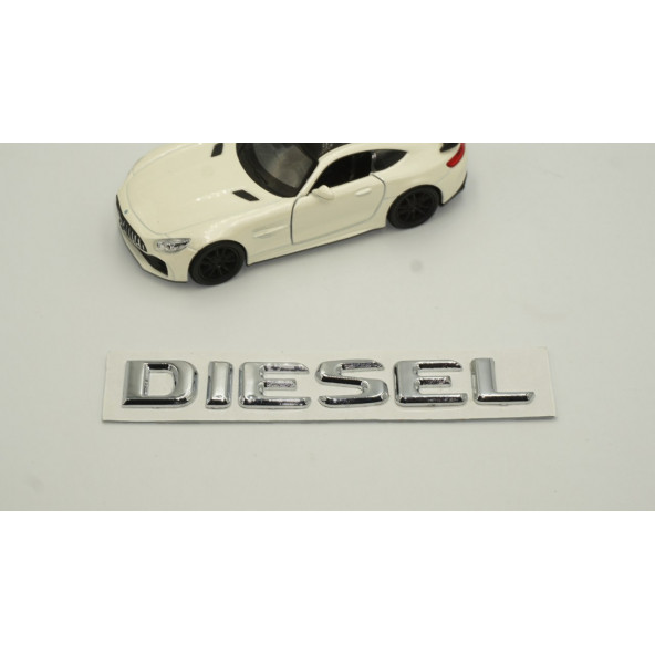 Benz Diesel Bagaj 3M 3D Krom ABS Yazı Logo Amblem - 3