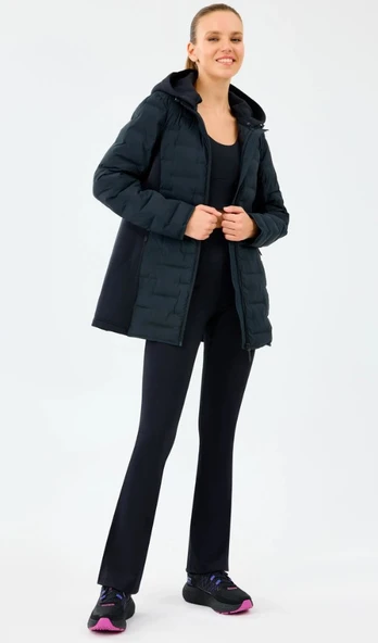 Skechers W Full Zip Jacket S242060 Kadın Mont - Resim 7