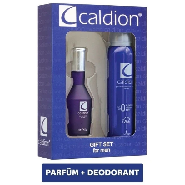 Caldion Classic Erkek Parfüm Seti 50 ml EDT + 150 ml Deodorant - Resim 2