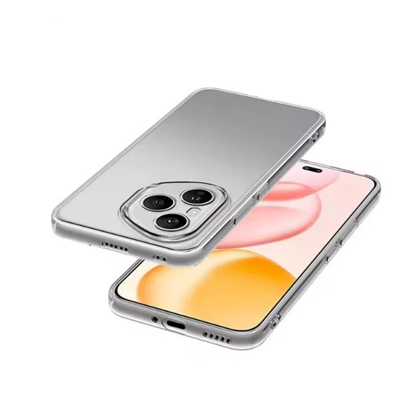 Gpack Honor 400 Pro uyumlu Kılıf Süper Silikon Kamera Korumalı Şeffaf - 3