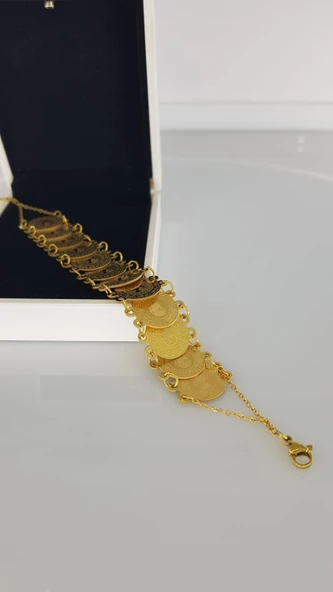 Atatürk Dizme Kuyum Model Çelik Bileklik ürün görseli 1