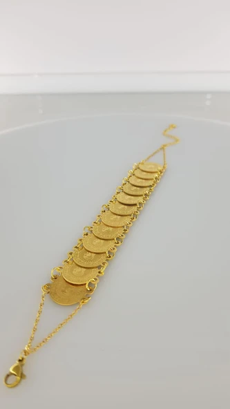 Atatürk Dizme Kuyum Model Çelik Bileklik - Resim 4