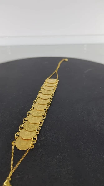 Atatürk Dizme Kuyum Model Çelik Bileklik - Resim 3