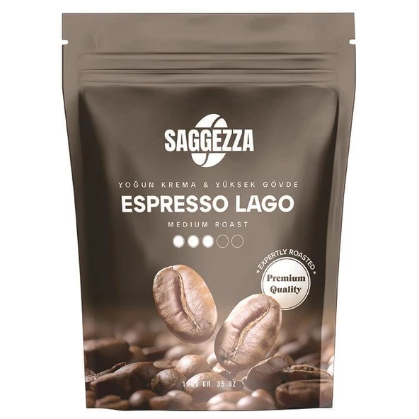 Saggezza Lago Öğütülmüş Espresso Kahve 1 Kg