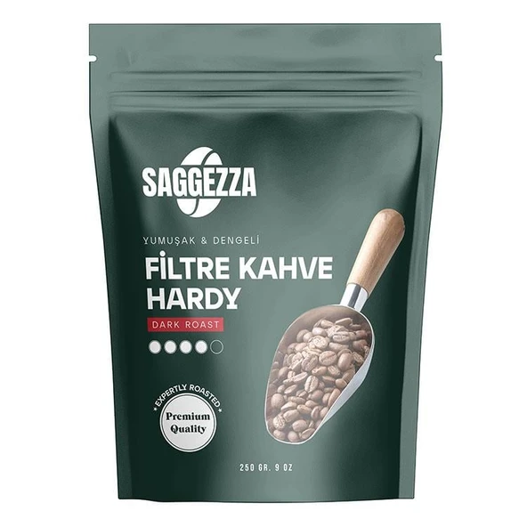 Saggezza Hardy Çekirdek Filtre Kahve 250 Gr