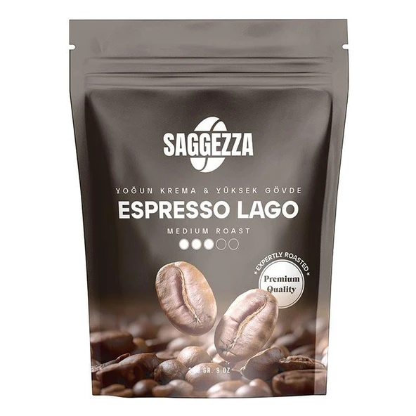 Saggezza Lago Öğütülmüş Espresso Kahve 250 Gr
