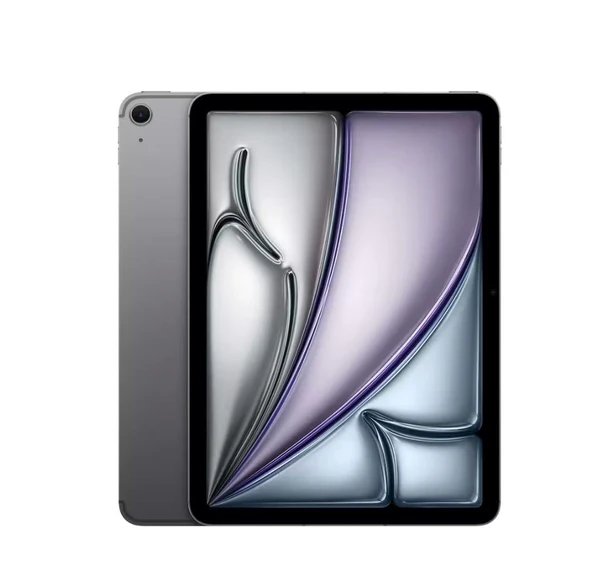 iPad Air M3 Wi-Fi + Cellular 128 GB 11" Tablet uzay grisi - 1