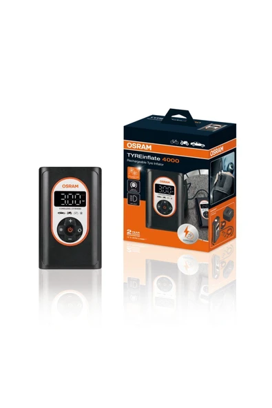 Osram Lastik Kompresörü Şarjlı Tyreinflate 4000 OTIR 4000 (1 Adet) - 1