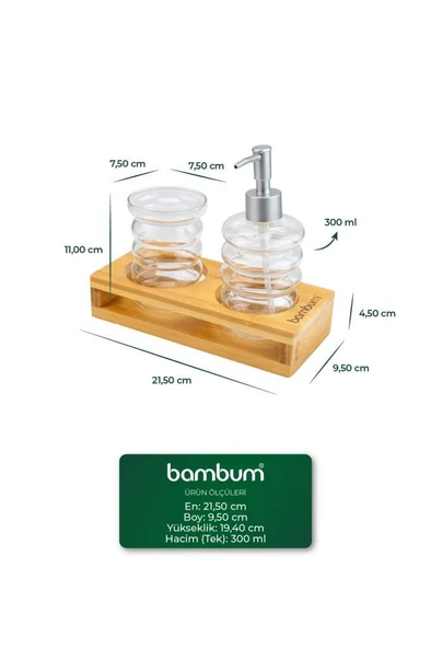 Bambum Tivoli - 2'li Sabunluk Seti - Resim 3