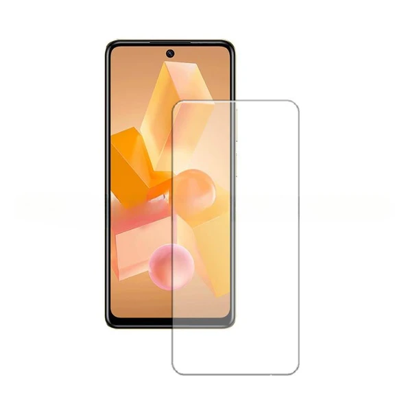 infinix Hot 40i Kırılmaz Ekran Koruyucu Temperli Cam ürün görseli 1