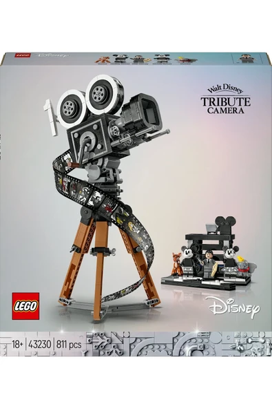 Disney Walt Disney Hatırası Kamera 43230 Yapım Seti (811 Parça) - 3