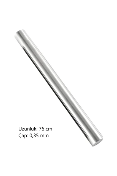 Masterchef Master Chef 76 Cm Metal Flat Oklava - Resim 4