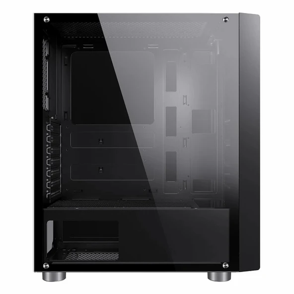 PowerBoost VK-G3403S 650W 80+ USB 3.2 LED ATX Mid Tower Siyah Kasa - Resim 3