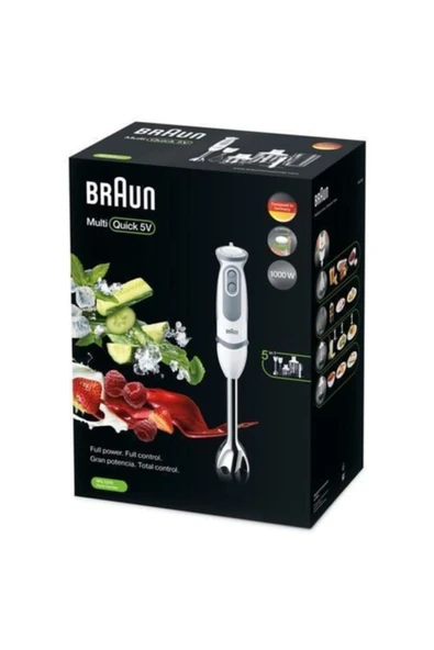 Braun Mq5245wh Multiquıck 5 Varıo El Blender Seti - 5
