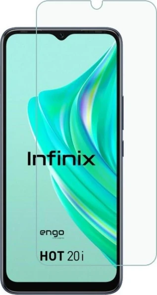 infinix Hot 20i Kırılmaz Ekran Koruyucu Temperli Cam ürün görseli 1