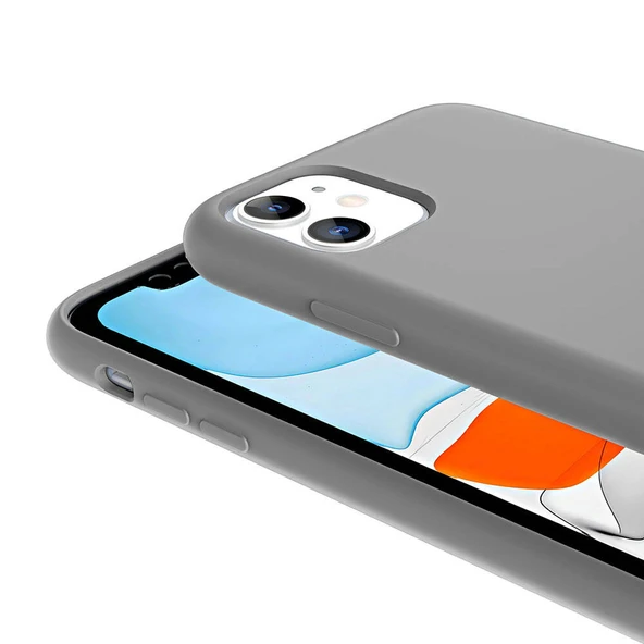 Apple iPhone 11 Kılıf M-safe Şarj Özellikli Sıvı Teknolojili Silinebilir Sert  Kivi Kapak - Resim 3
