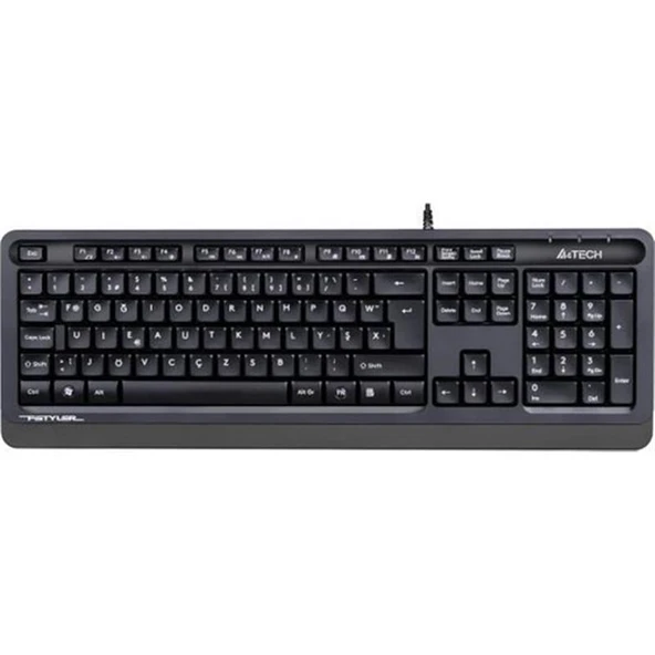 A4 TECH FK10 F TR MM SİYAH USB KABLOLU KLAVYE ürün görseli 1