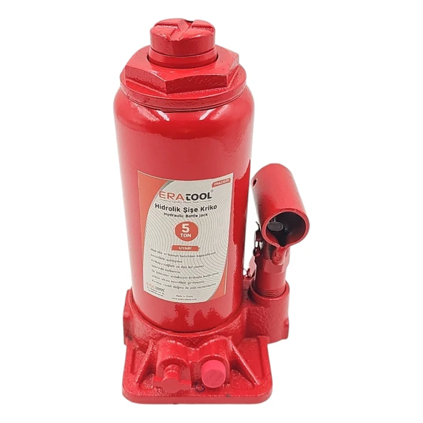 Fixonic Eratool ERA23105 5 Ton 195x380mm Hidrolik Şişe Kriko - Resim 2