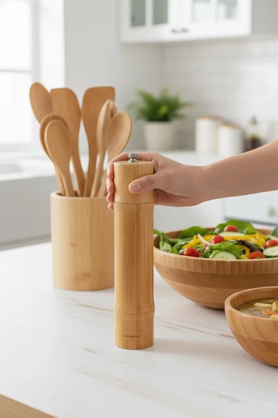 Bambum Madras Tuz Karabiber Öğütücü Orta ürün görseli