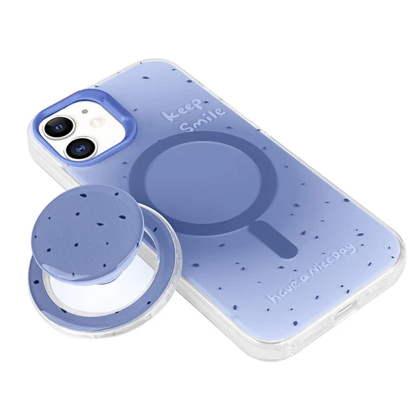 Apple iPhone 11 Kılıf M-safe Şarj Özellikli Tak-Çıkar Pop Soketli  Tiktok Kapak - Resim 4