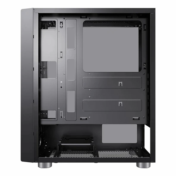 PowerBoost VK-G3403S 650W 80+ USB 3.2 LED ATX Mid Tower Siyah Kasa - Resim 4