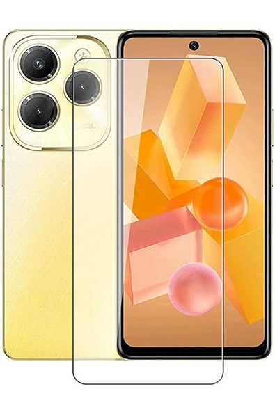 infinix Hot 40 Kırılmaz Ekran Koruyucu Temperli Cam ürün görseli 1