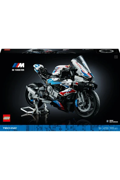 ® Technic BMW M 1000 RR 42130 Yetişkinler için Şık bir Motosiklet Modeli Yapım Seti (1925P) - 3