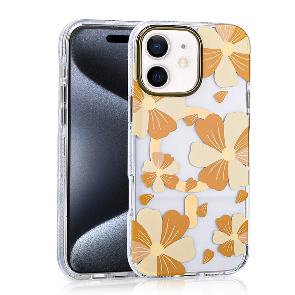 Apple iPhone 12 Kılıf M-safe Şarj Özellikli  Papat Kapak ürün görseli