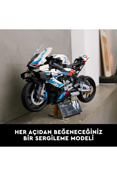 ® Technic BMW M 1000 RR 42130 Yetişkinler için Şık bir Motosiklet Modeli Yapım Seti (1925P) - 6