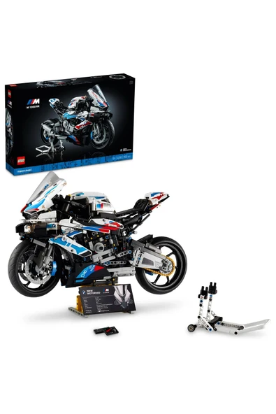 ® Technic BMW M 1000 RR 42130 Yetişkinler için Şık bir Motosiklet Modeli Yapım Seti (1925P)