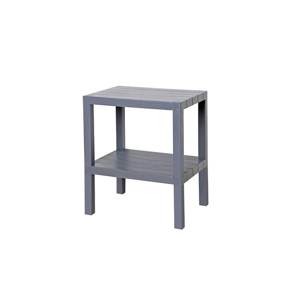 DecoBella Antrasit Modüler Raf 2li ürün görseli