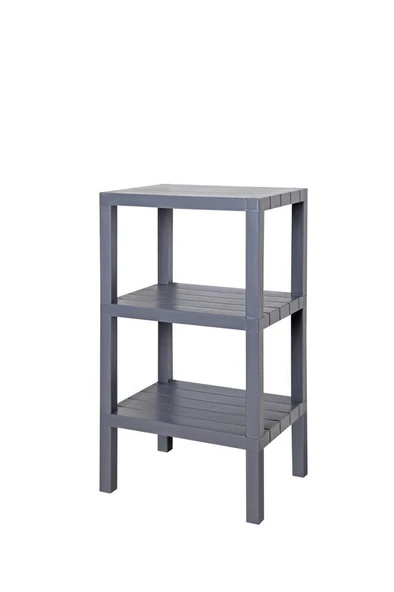 DecoBella Antrasit Modüler Raf 3lü ürün görseli