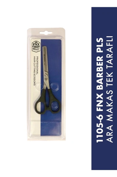FNX Barber 6 İnç Tek Taraflı Ara Makas Plastik Sap 1105 ürün görseli