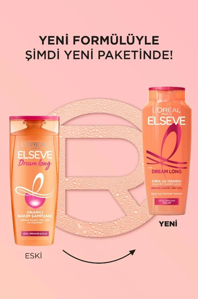 Elseve Dream Long Kırık Uç Onarıcı Bakım Şampuanı 300 ml - 3
