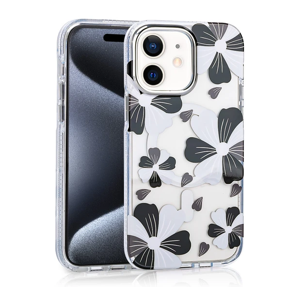 Apple iPhone 12 Kılıf M-safe Şarj Özellikli  Papat Kapak - Resim 7